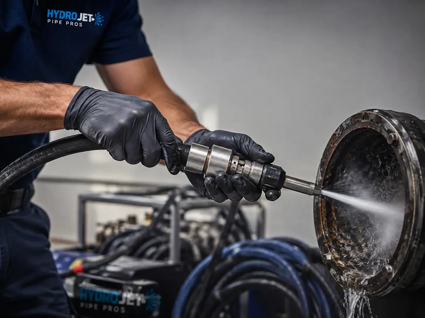 Hydro Jet Pipe Descaling in Garden City, TX